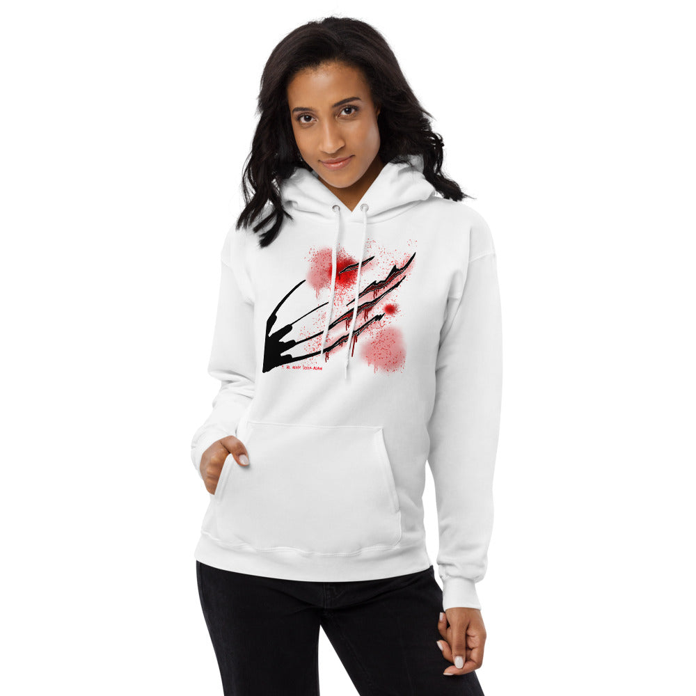 Nightmare Freddy Claws Women's fleece hoodie