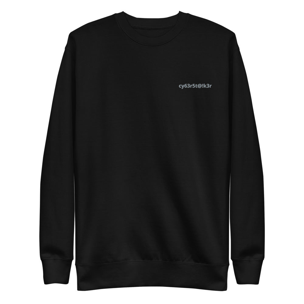 cy63r5t@!k3r Fleece Pullover