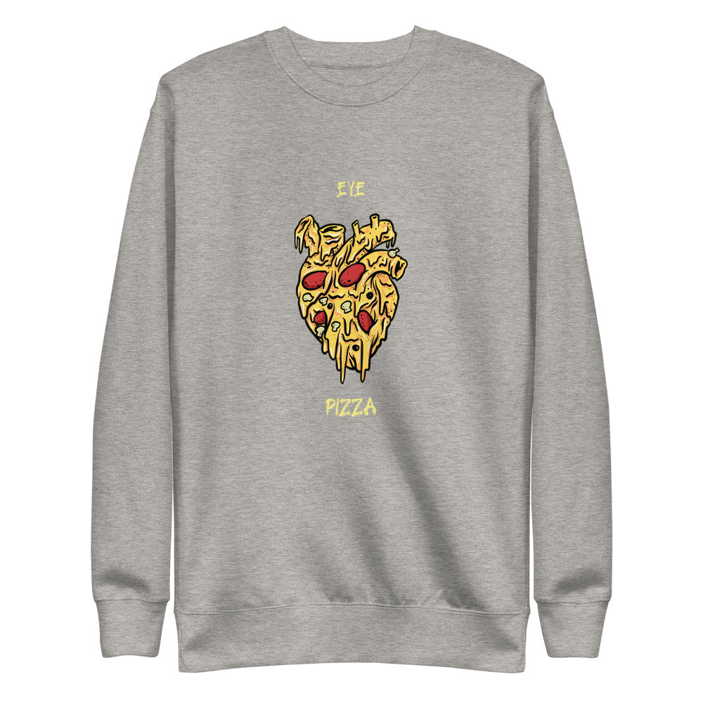 I love Pizza  Fleece Pullover