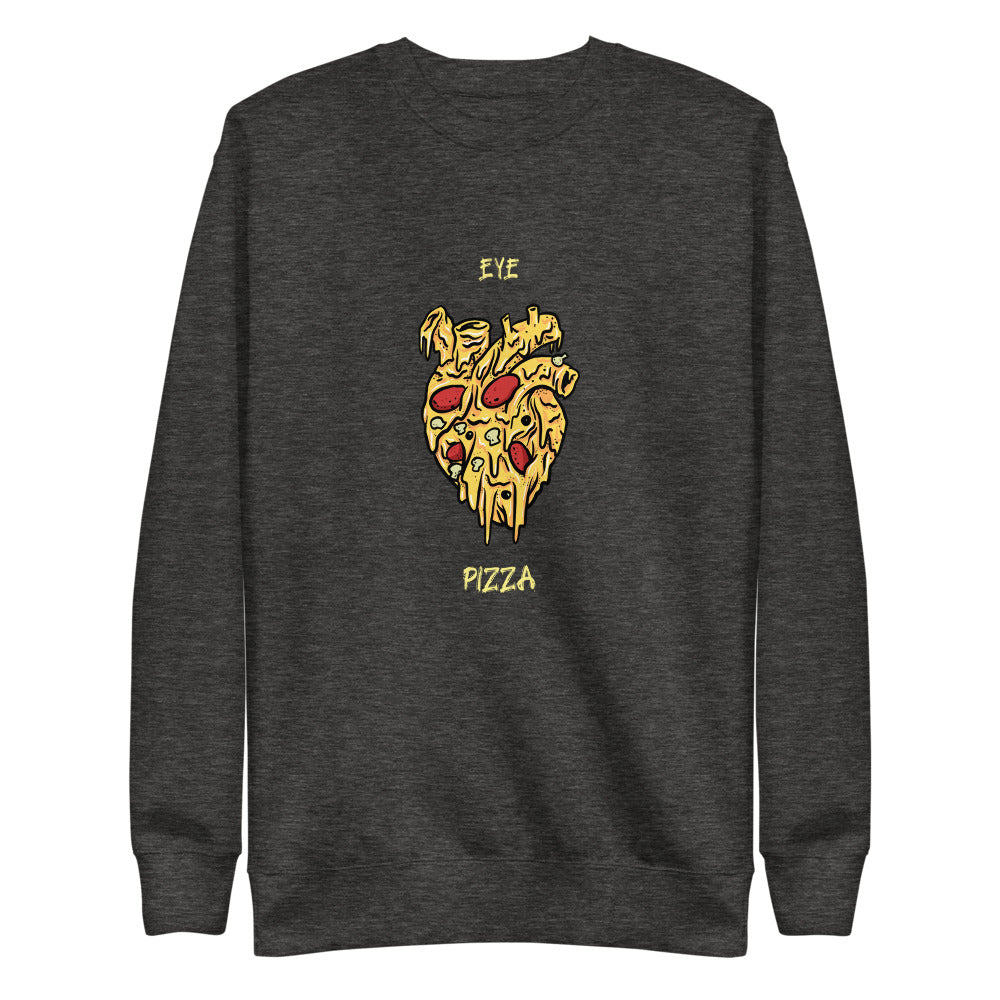 I love Pizza  Fleece Pullover