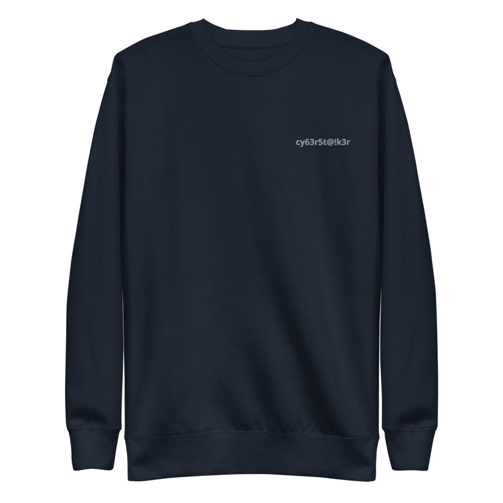 cy63r5t@!k3r Fleece Pullover