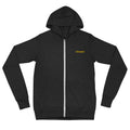 Chosen embroidered zip hoodie