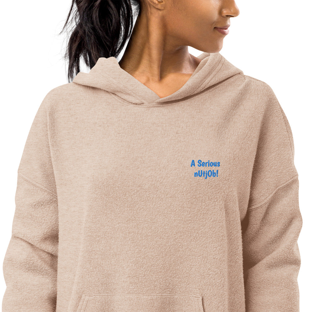 Serious NutJob Embroidered Women's Hoodie