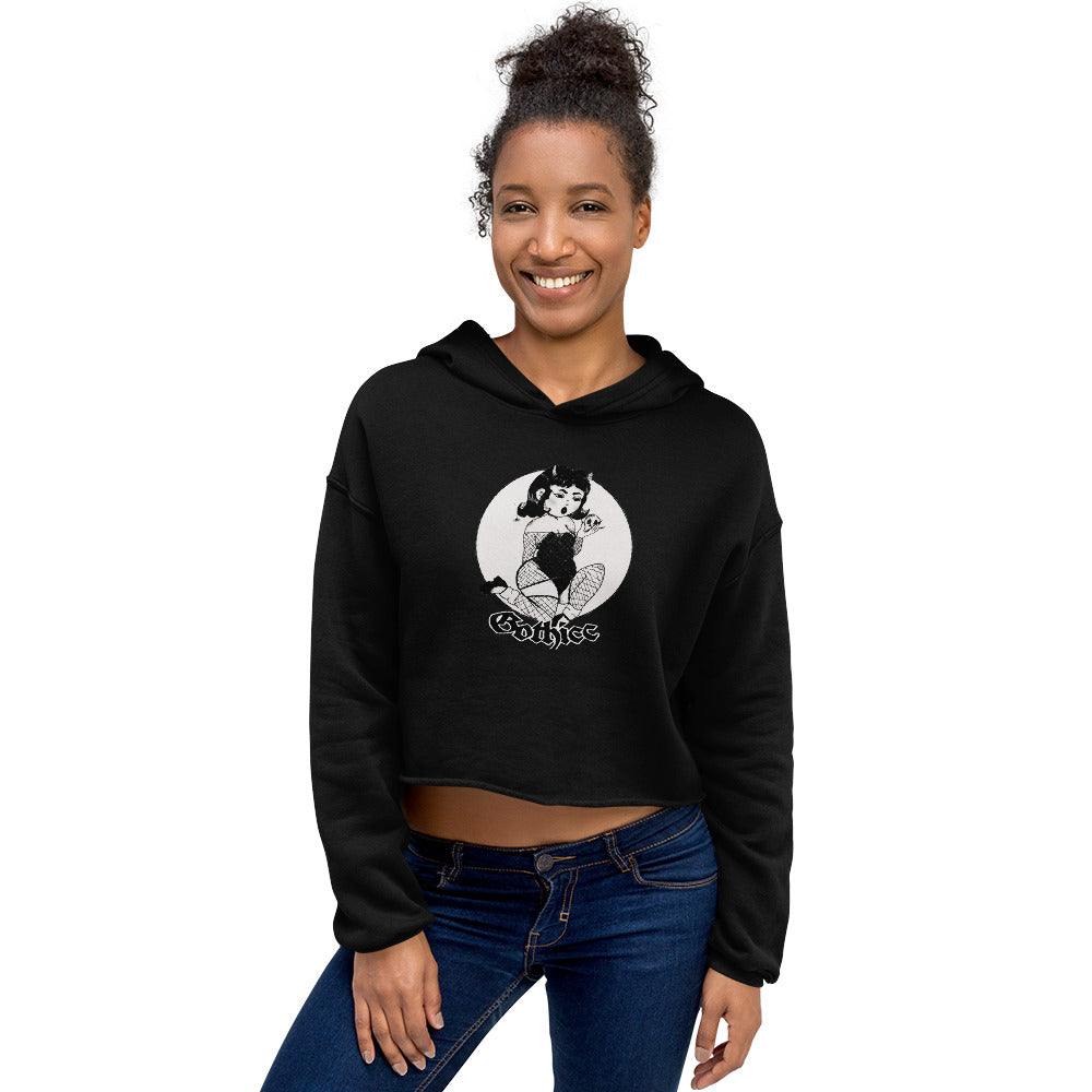 GOTHICC Crop Hoodie