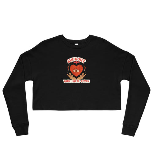 Coven  Crop Sweatshirt
