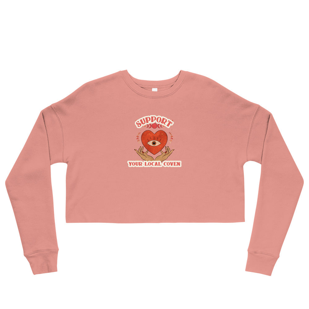 Coven  Crop Sweatshirt